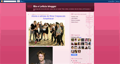 Desktop Screenshot of friends-bia-leticia.blogspot.com