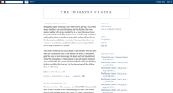 Desktop Screenshot of disastercenter.blogspot.com