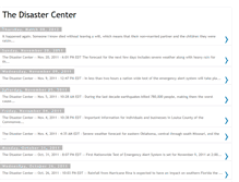 Tablet Screenshot of disastercenter.blogspot.com