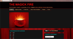 Desktop Screenshot of magickfire.blogspot.com