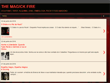 Tablet Screenshot of magickfire.blogspot.com