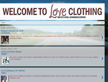 Tablet Screenshot of love-clothing.blogspot.com