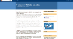 Desktop Screenshot of businesswithlatinamerica.blogspot.com