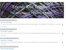 Tablet Screenshot of friendsknittogether.blogspot.com