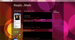 Desktop Screenshot of marielenore.blogspot.com