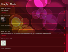 Tablet Screenshot of marielenore.blogspot.com