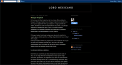 Desktop Screenshot of lobomexicanoeco.blogspot.com