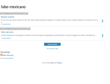 Tablet Screenshot of lobomexicanoeco.blogspot.com