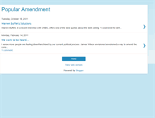 Tablet Screenshot of popularamendment.blogspot.com