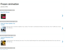 Tablet Screenshot of frozenanimation.blogspot.com