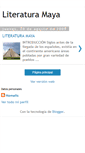 Mobile Screenshot of literaturamaya.blogspot.com
