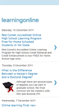Mobile Screenshot of learningonline2020.blogspot.com