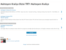 Tablet Screenshot of muhtesemkralice.blogspot.com
