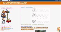 Desktop Screenshot of grafomotricidad.blogspot.com
