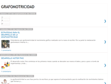 Tablet Screenshot of grafomotricidad.blogspot.com
