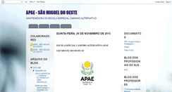 Desktop Screenshot of apaesmo.blogspot.com