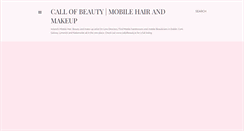 Desktop Screenshot of callofbeauty.blogspot.com