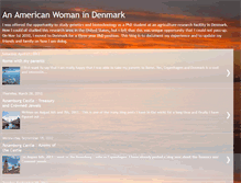 Tablet Screenshot of americanwomanindenmark.blogspot.com