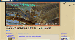 Desktop Screenshot of bitacoradelvientomontanasdeburgos.blogspot.com