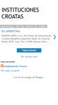 Mobile Screenshot of institucionescroatas.blogspot.com
