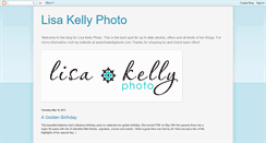 Desktop Screenshot of lisakellyphoto.blogspot.com