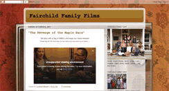 Desktop Screenshot of fairchildfamilyfilms.blogspot.com