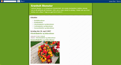 Desktop Screenshot of gronholtblomster.blogspot.com
