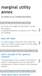 Mobile Screenshot of marginal-utility.blogspot.com