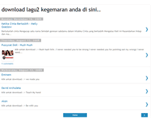 Tablet Screenshot of lagu2kegemaran.blogspot.com