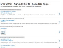Tablet Screenshot of ergaomnesdireitofaculdadeapoio.blogspot.com