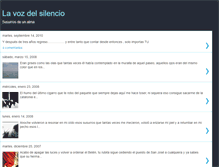 Tablet Screenshot of lavozdelsilenciomara.blogspot.com