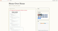 Desktop Screenshot of pedrasobrepedra2.blogspot.com