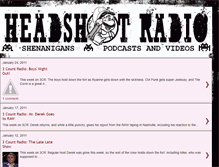 Tablet Screenshot of headshotradio.blogspot.com