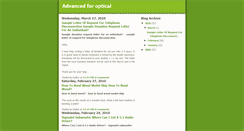 Desktop Screenshot of advancfoptic.blogspot.com