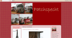 Desktop Screenshot of patchspecht.blogspot.com