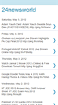 Mobile Screenshot of 24newsworlds.blogspot.com