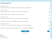 Tablet Screenshot of 24newsworlds.blogspot.com