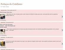 Tablet Screenshot of pedacosdomeucotidiano.blogspot.com