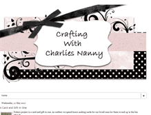 Tablet Screenshot of handcraftedbycharliesnanny.blogspot.com