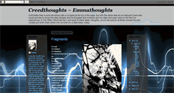 Desktop Screenshot of creedthoughts-emmathoughts.blogspot.com
