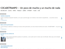 Tablet Screenshot of cocadetrampo.blogspot.com