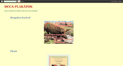Desktop Screenshot of hcca-plakatok.blogspot.com