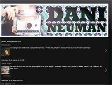 Tablet Screenshot of danielaneuman.blogspot.com