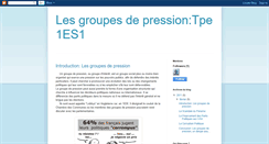 Desktop Screenshot of lesgroupesdepression-es1.blogspot.com