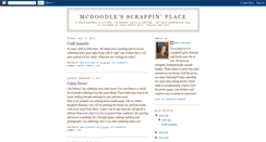 Desktop Screenshot of mcdoodlesscrappinplace.blogspot.com