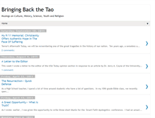 Tablet Screenshot of bringingbackthetao.blogspot.com