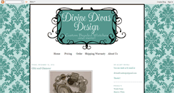 Desktop Screenshot of divinedivasdesign.blogspot.com