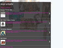 Tablet Screenshot of popyactually.blogspot.com