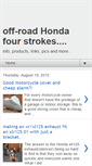 Mobile Screenshot of hondafourstrokes.blogspot.com