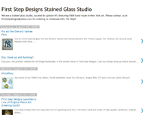 Tablet Screenshot of firststepdesigns.blogspot.com